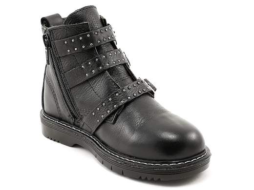 POLACCO STIVALETTO MODELLO ANFIBIO CON ZIP LATO INTERNO BAMBINA SPORTIVO GRUNLAND PO1185-88