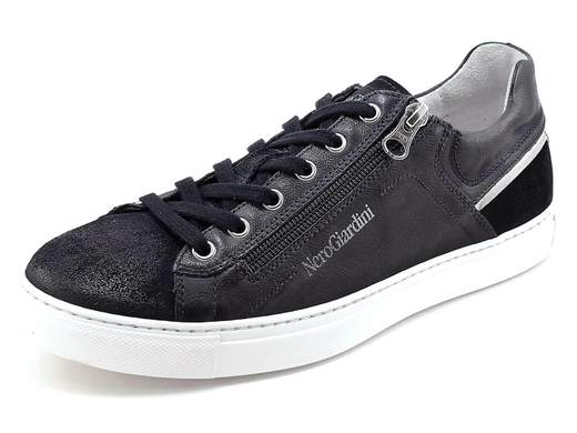 SNEAKER UOMO SPORTIVO LINEA GIOVANE NERO GIARDINI P900850U