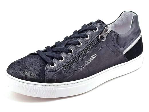 SNEAKER UOMO SPORTIVO LINEA GIOVANE NERO GIARDINI P900850U