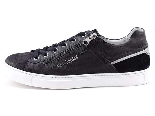 SNEAKER UOMO SPORTIVO LINEA GIOVANE NERO GIARDINI P900850U