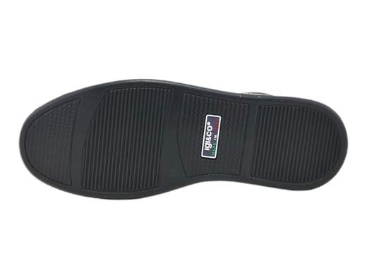 Scopri l'eleganza senza sforzo della sneaker da uomo Igi&Co Sten 3625911. Realizzata in pelle traforata blu, questa sneaker offre una chiusura classica con lacci o la praticità di uno slip-on grazie alla fascia elastica centrale. Il plantare imbottito in pelle garantisce comfort superiore, mentre il fondo platform da 3,5 cm conferisce uno stile unico. Un prodotto Made in Italy che unisce moda e qualità.