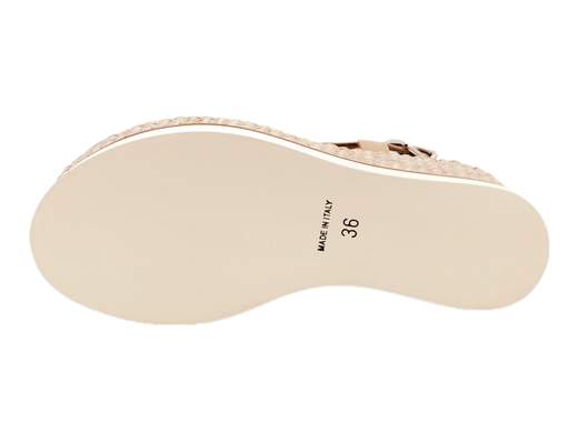 Scopri l'eleganza senza tempo del sandalo zeppa slingback da donna Gianmarco Sorelli 2157/Jil-Mg. Questo sandalo incanta con il suo design sofisticato. Realizzato interamente in pelle imbottita, offre comfort e stile ineguagliabili. Il cinturino posteriore aggiunge un tocco di classe. La zeppa di 6 cm, rivestita in rafia/cestino, dona altezza senza compromettere il comfort. La suola in micro leggero garantisce una camminata leggera. Questo sandalo è un capolavoro di eleganza e artigianato italiano, rappresentando il meglio dello stile. Sia che tu stia partecipando a un evento speciale o desideri aggiungere raffinatezza alla tua routine quotidiana, il sandalo Gianmarco Sorelli 2157/Jil-Mg è la scelta perfetta.