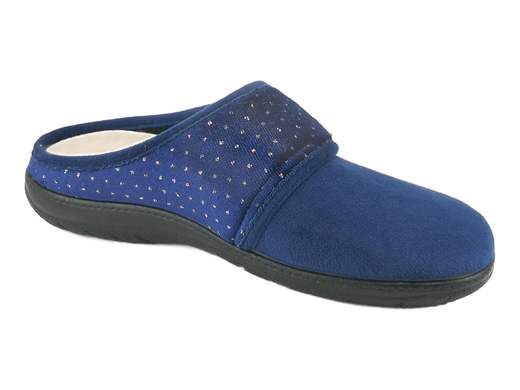 Pantofole aperte dietro Donna SUSIMODA invernali predisposte al plantare - B202.005