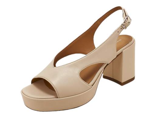 Scopri l'eleganza senza tempo con il sandalo da donna Gianmarco Sorelli 2191/Nora. Questo sandalo incanta con il suo design sofisticato. Realizzato interamente in pelle, presenta uno scollo a V che dona un tocco di raffinatezza. Il tacco a blocco di 7,5 cm e il plateau di 2,5 cm, entrambi rivestiti in pelle, offrono comfort e stile impeccabile. Con una raffinata combinazione di eleganza e artigianato italiano, il sandalo Gianmarco Sorelli 2191/Nora è la scelta ideale per qualsiasi occasione. Aggiungi un tocco di raffinatezza al tuo guardaroba con questo capolavoro di stile italiano.