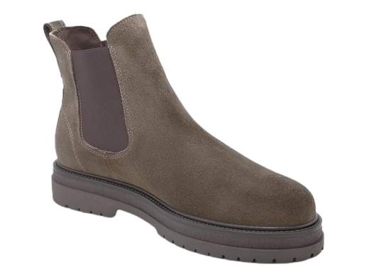 Esplora l'eleganza senza tempo con lo stivaletto Chelsea da uomo NeroGiardini I304011U. Realizzato con pelle scamosciata di alta qualità, questo stivaletto incarna lo stile classico con un tocco moderno. Il plantare imbottito estraibile in pelle DryGo offre un comfort straordinario, garantendo un'esperienza di camminata fresca e asciutta in ogni momento. La suola carrarmato, perfetta per la stagione fredda, ti offre aderenza e sicurezza su ogni superficie, mentre la costruzione robusta assicura una resistenza duratura. Un vero must-have Made in Italy per un look impeccabile, sia che tu sia in città o all'avventura, questo stivaletto NeroGiardini rappresenta la perfetta fusione tra design raffinato e funzionalità, pronto a completare con stile ogni tuo outfit.