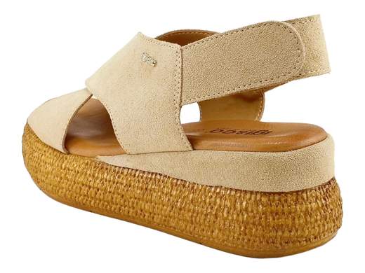 Meryl Camoscio Beige Sandali Donna Igi&Co - 1187722