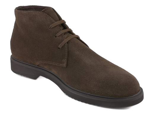 Stivaletti desert boot Uomo NEROGIARDINI: polacchine eleganti casual con calzata comoda - I500850U