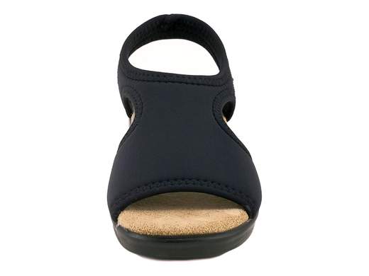 Sandali Elastici Comfort Tessuto Lycra Nero Donna Susimoda - B360.013