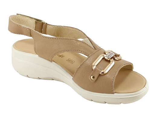 Sandali Charlotte Pelle Corda Donna ENVAL Soft - 1280722