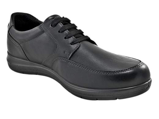 Scopri le Stringate Uomo ENVAL Soft 5708100 Berry in morbida pelle nera, leggere e comode, su Laporta Calzature. Acquista ora!<br /><br />Le Stringate Uomo ENVAL Soft 5708100 Berry, disponibili su Laporta Calzature, combinano eleganza e comfort, ideali per le mezze stagioni. <br />Realizzate in morbida pelle nappa nera con cucitura a vaschetta sulla parte anteriore, queste scarpe presentano un’allacciatura a quattro fori che garantisce una calzata sicura. <br />Foderate in tessuto traspirante, mantengono il piede fresco durante tutto il giorno. <br />Il sottopiede estraibile in memory foam rivestito in pelle assicura un comfort eccezionale, mentre la suola in poliuretano, leggera e flessibile, le rende perfette per un uso quotidiano. <br />Orgogliosamente Made in Italy, rappresentano la qualità artigianale italiana. <br />Aggiungi un tocco di classe al tuo guardaroba, acquista ora su Laporta Calzature!