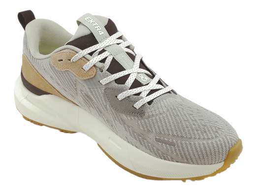 Sneakers uomo EXTR4 Kaizen 7700500: design urbano e tecnologia avanzata per comfort e grip eccellenti. Scoprile ora su Laporta Calzature! <br /><br />Quando innovazione e stile si incontrano, nascono le EXTR4 Kaizen 7700500. <br />Il tessuto tecnico evoluto (grigio spigato) assicura un'asciugatura rapida e un comfort costante. <br />Il sottopiede Rapid-tech, con migliaia di micro-palline in EVA, offre ammortizzazione e supporto perfetti. <br />La suola in phylon-gomma iper-ammortizzante garantisce grip eccezionale e stabilità anche nelle sfide più impegnative. <br />Perfette per chi non si accontenta, combinano efficienza atletica e design urbano. Scoprile ora su Laporta Calzature e vivi l’esperienza EXTR4!