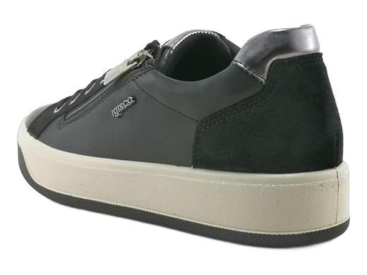 Sneakers Donna IGI&CO: plantare in pelle estraibile e imbottito
