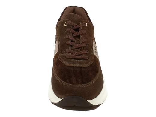 Sneakers Runner Camoscio e Cavallino Donna NeroGiardini - I617383D