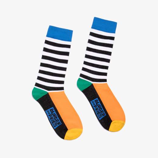 SOCKS BURGER AND FRIES CALZE
