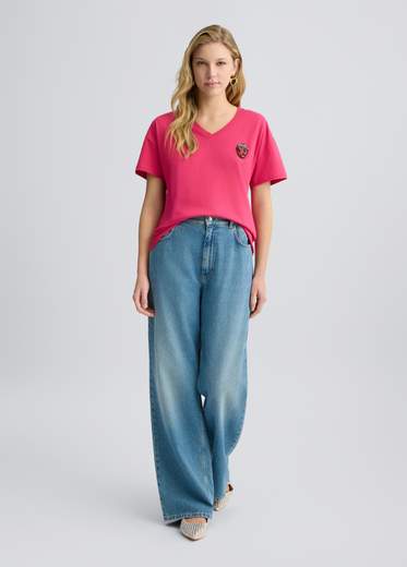 Liujo T-shirt Donna WA5366JS904