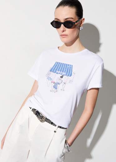 Liujo T-shirt Donna WA6502JS923