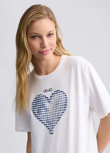 Liujo T-shirt Donna WA5361JS923