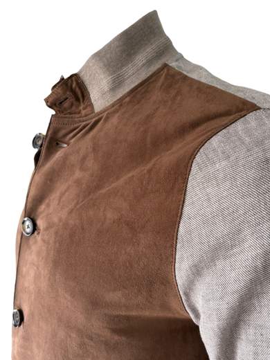 The Jack Leathers Giubbino Uomo WINSTON TWILL