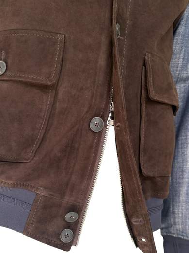 The Jack Leathers Giubbino Uomo ARGO DENIM
