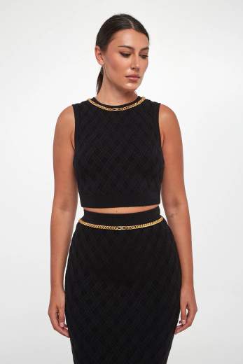 Elisabetta Franchi Top Donna TK60B56E2