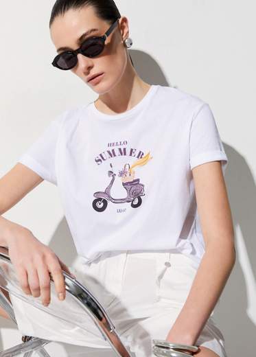 Liujo T-shirt Donna WA6502JS923