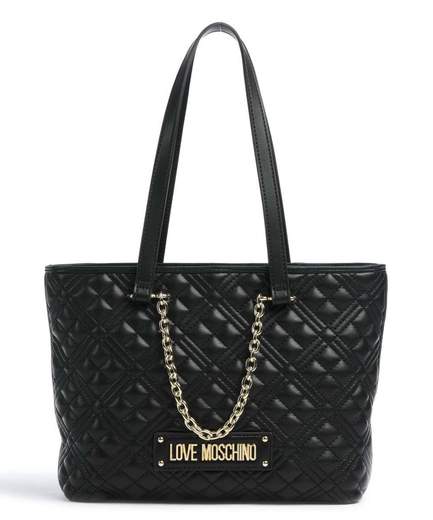 Love Moschino jc4200pp1i, Borsa a spalla Donna, Nero, Taglia unica