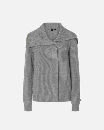 Maglione in misto lana e cashmere Beige - Maglioni & Cardigan Donna