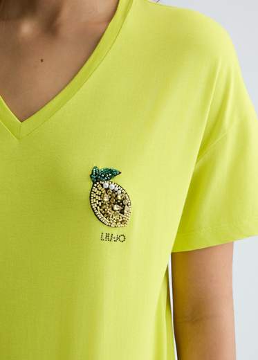 Liujo T-shirt Donna WA5366JS904