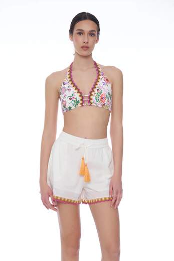 MISS BIKINI V6061D-COTNE/LINO