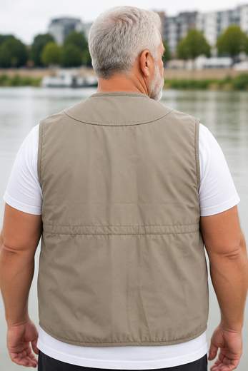 STILL Smanicato Multitasche con Zip – Utility da Pesca, Lavoro e Tempo Libero