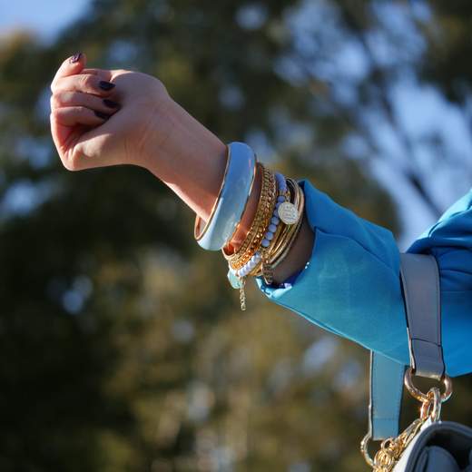 STILL BRACCIALE ORO-TURCHESE