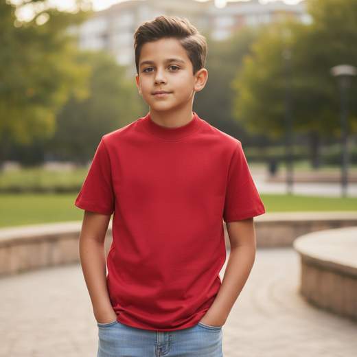 STILL T-Shirt in cotone Basic Bambino Urban Street Over – Minimal Style, Massima Personalità