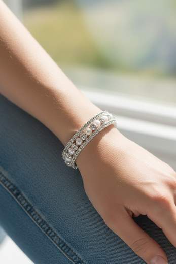 STILL BRACCIALE STRASS-PERLE