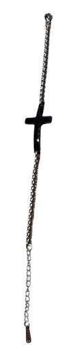 STILL Bracciale Croce Minimal Uomo Donna Acciaio