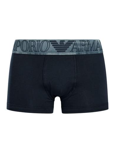 EMPORIO ARMANI Boxer uomo in cotone stretch con fascia logo maxi