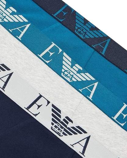 Emporio Armani Pack 3 Boxer Uomo Bold Monogram