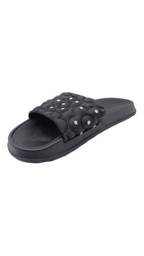STILL Ciabatte Donna Imbottite con Strass Decorative e Suola Comfort