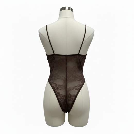 STILL Body in Pizzo con Coppe e Spalline Sottili