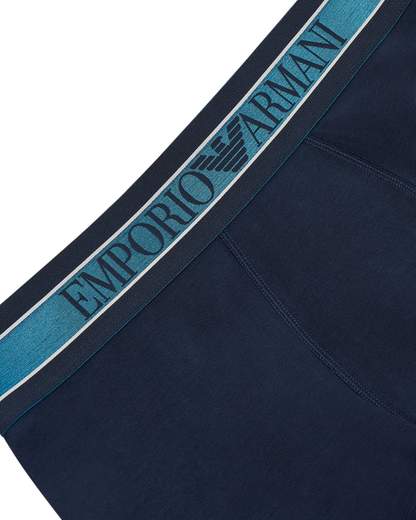 Emporio Armani Boxer Uomo in Cotone Elasticizzato con Logo