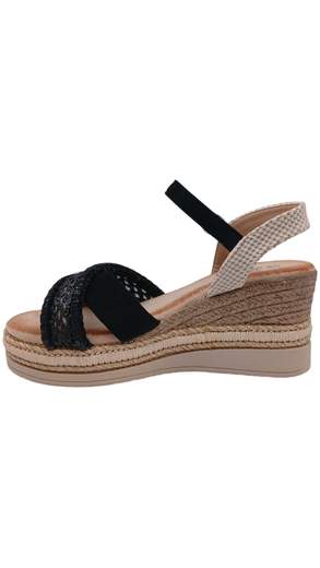 Sandali Donna Estivi con Zeppa Comfort e Cinturino