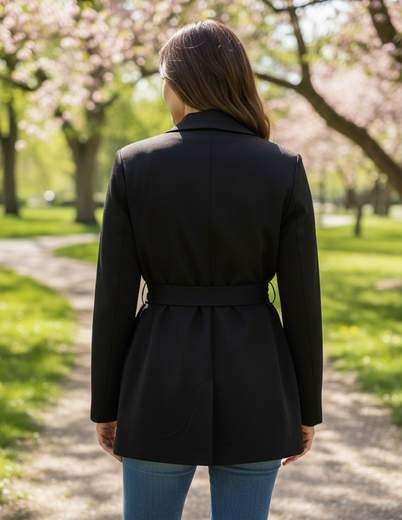 STILL Giacca Elegante con Cintura Laterale – Taglio Moderno e Raffinato