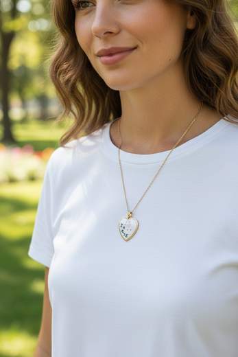 STILL Collana Donna con Ciondolo Smaltato
