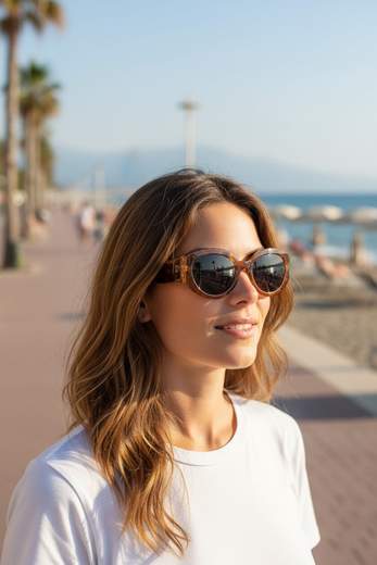 STILL Occhiali da Sole Donna Cat Eye Vintage con Protezione UV400