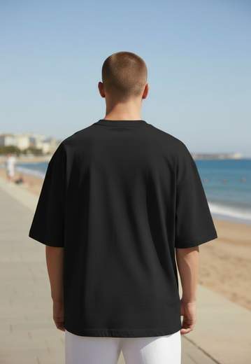 STILL T-Shirt Uomo Oversize Basic Girocollo Manica Corta
