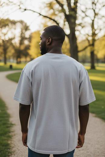 STILL T-shirt Oversize Effetto Delavé Uomo