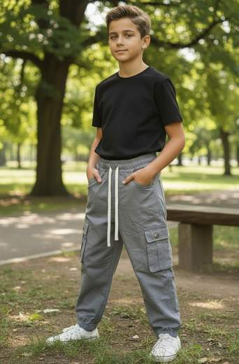 STILL Pantalone Cargo Junior Casual – Comfort, Stile e Libertà di Movimento