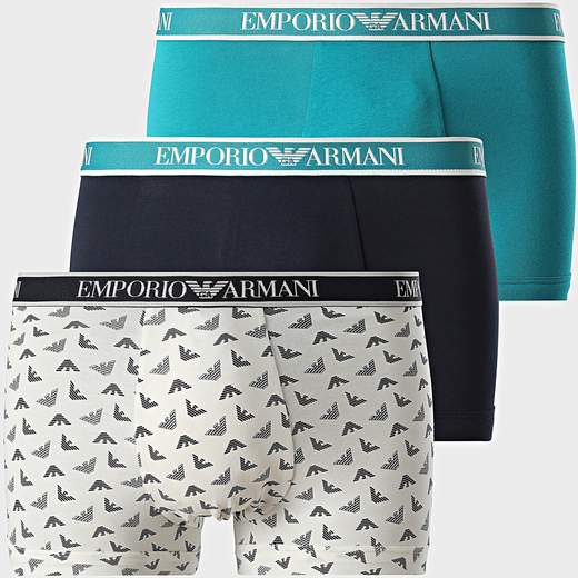 EMPORIO ARMANI Boxer Uomo Emporio Armani 3 Pack in Cotone Stretch – Comfort Premium e Stile Iconico