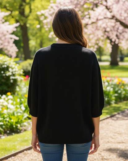 STILL Maglia Girocollo con Manica 3/4