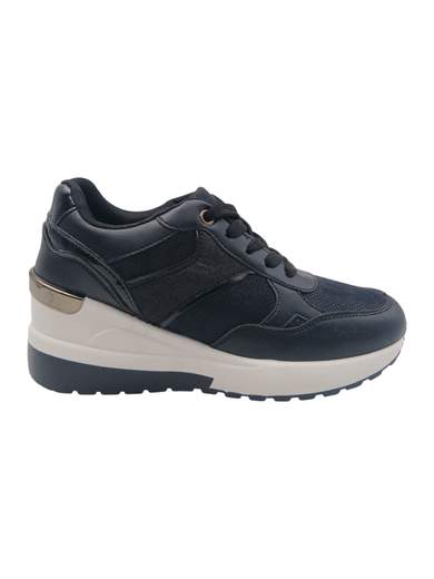 Sneakers Donna Platform Nere