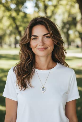 STILL Collana Donna con Ciondolo Smaltato